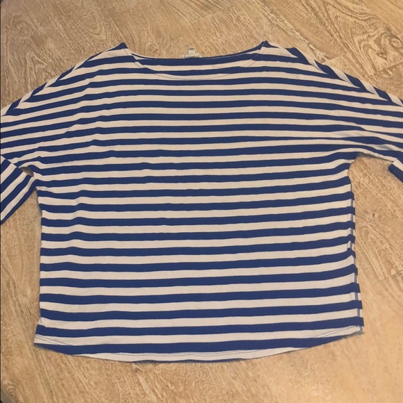 Soft Joie blue white stripe top XS - Picture 1 of 3